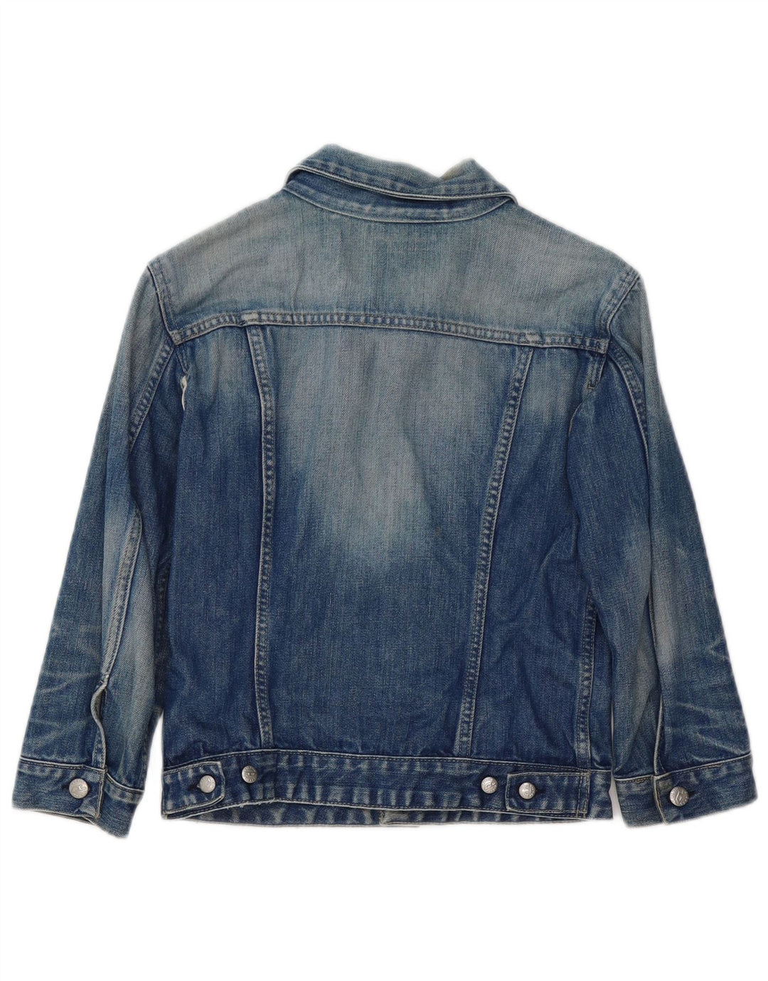 DIESEL Jeansjacke für Jungen, 9–10 Jahre, mittelblaue Baumwolle