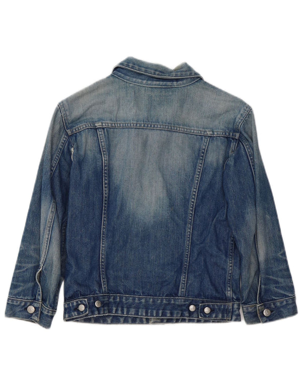 DIESEL Jeansjacke für Jungen, 9–10 Jahre, mittelblaue Baumwolle