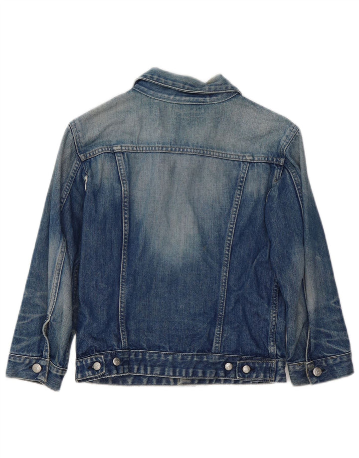 DIESEL Jeansjacke für Jungen, 9–10 Jahre, mittelblaue Baumwolle