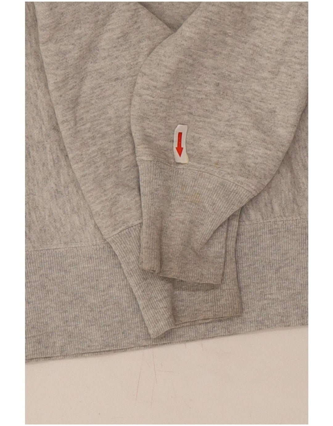 Champion Herren-Sweatshirt-Pullover, klein, grau gefleckte Baumwolle