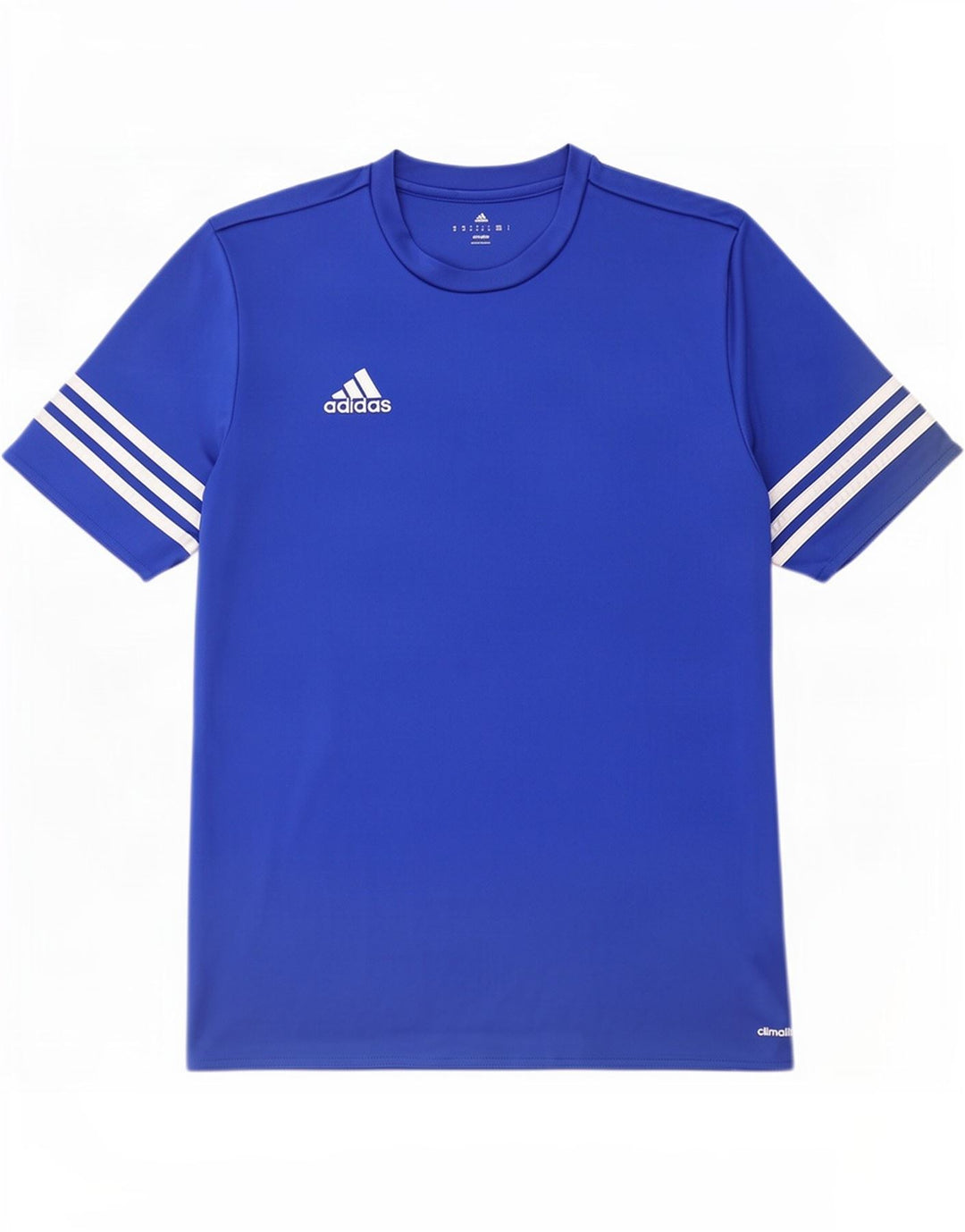 Adidas Herren Climalite T-Shirt Top Mittelblaues Polyester