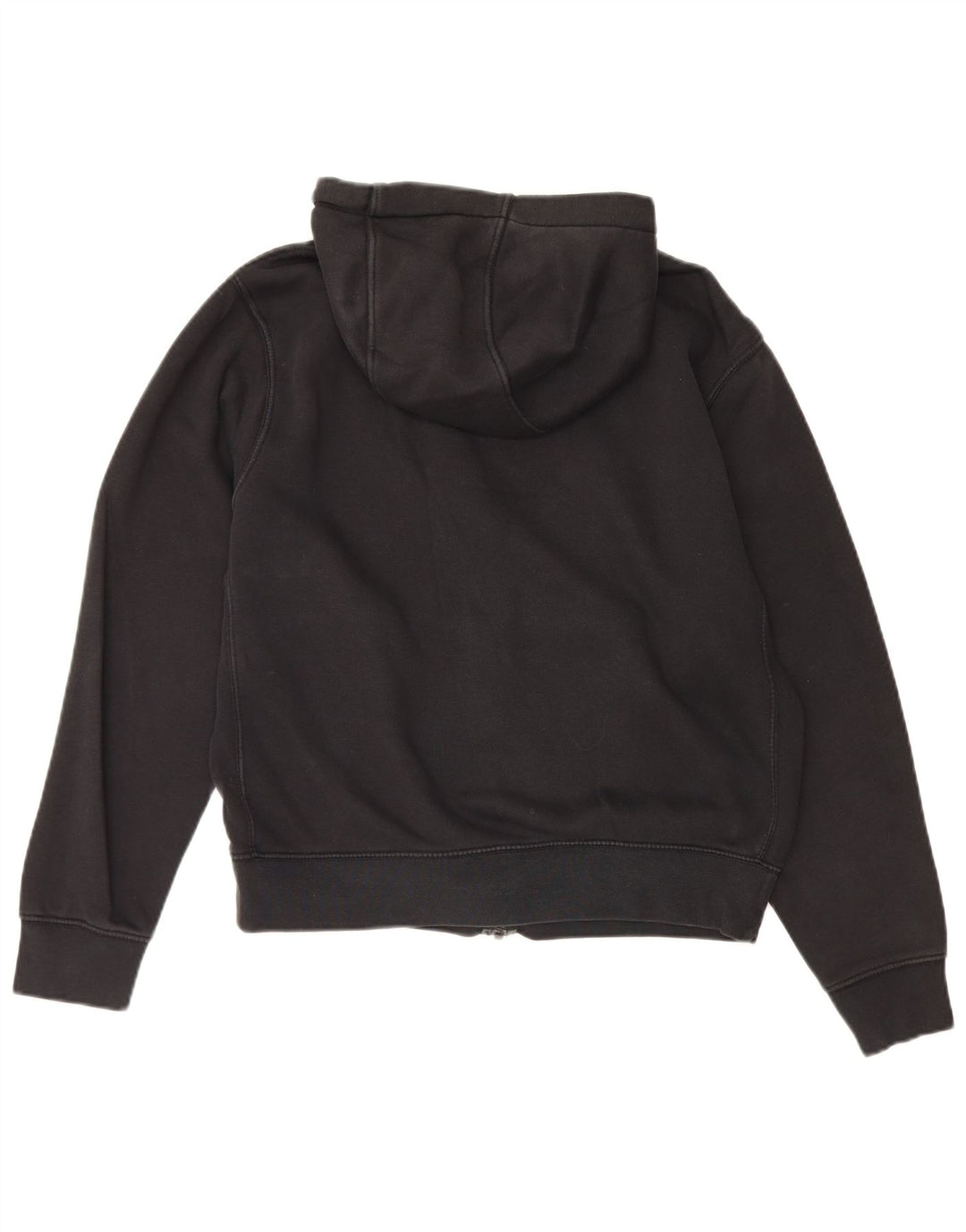 Nike Herren-Kapuzenpullover mit Reißverschluss, Größe S, schwarze Baumwolle