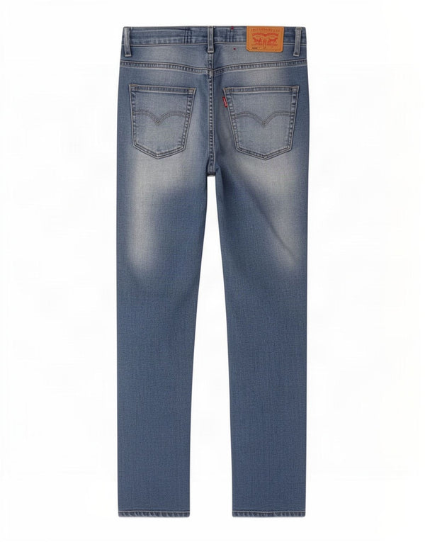 Levi's Jungen 512 Slim Tapered Jeans 11–12 Jahre W22 L28 Blaue Baumwolle