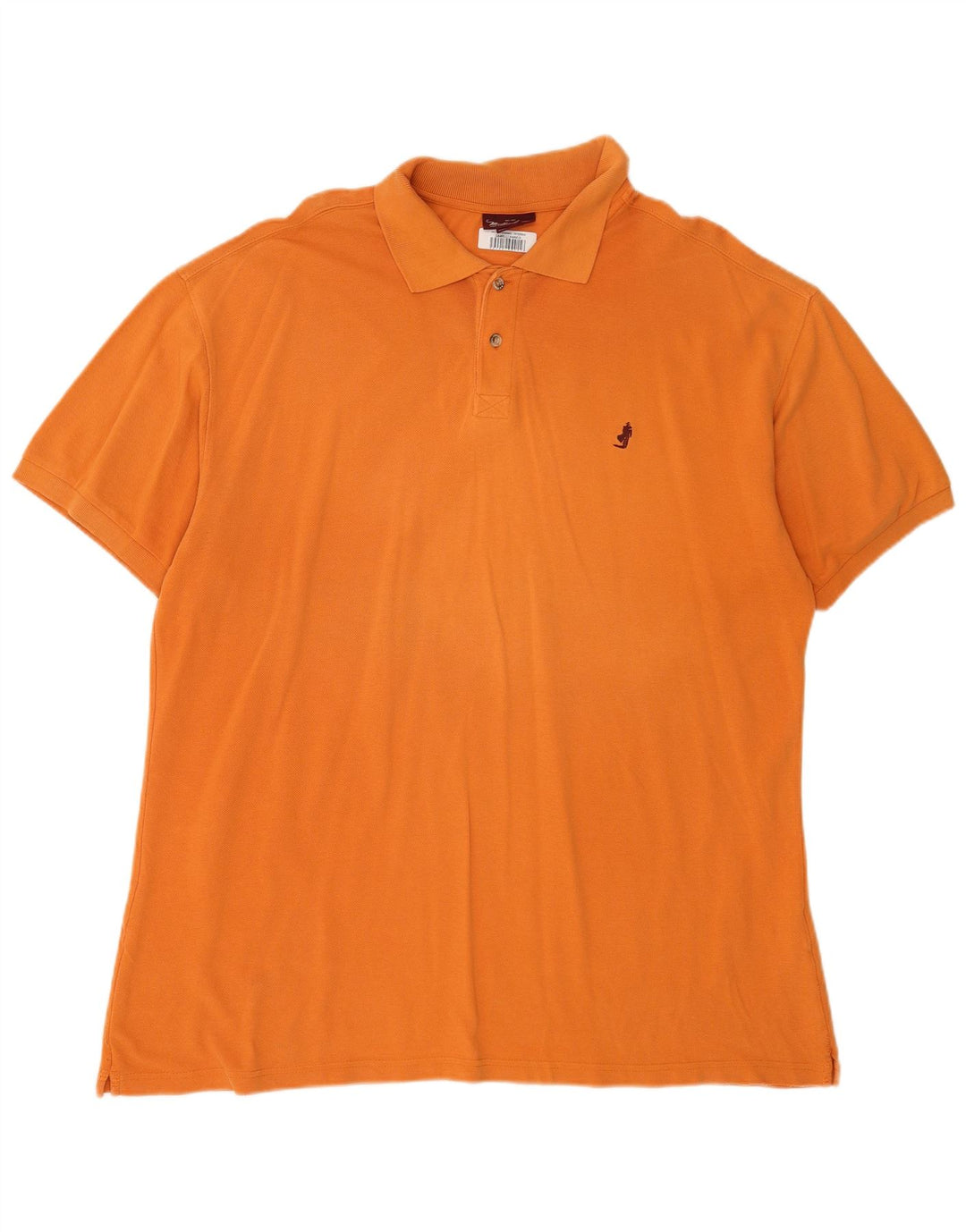 Marlboro Classics Herren Poloshirt 3XL Orange Baumwolle