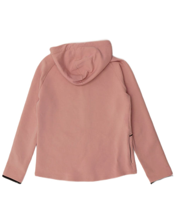 Puma Damen Zip Hoodie Pullover UK 14 Large Pink