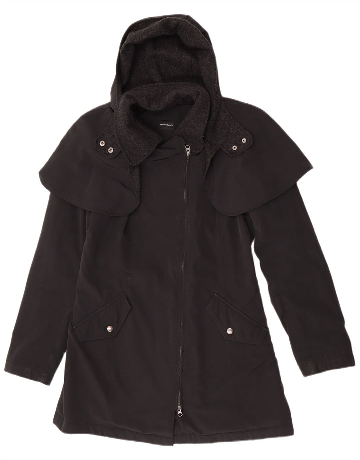 Penny Black Capelet-Mantel mit Kapuze für Damen, UK 10, Größe S, Schwarz