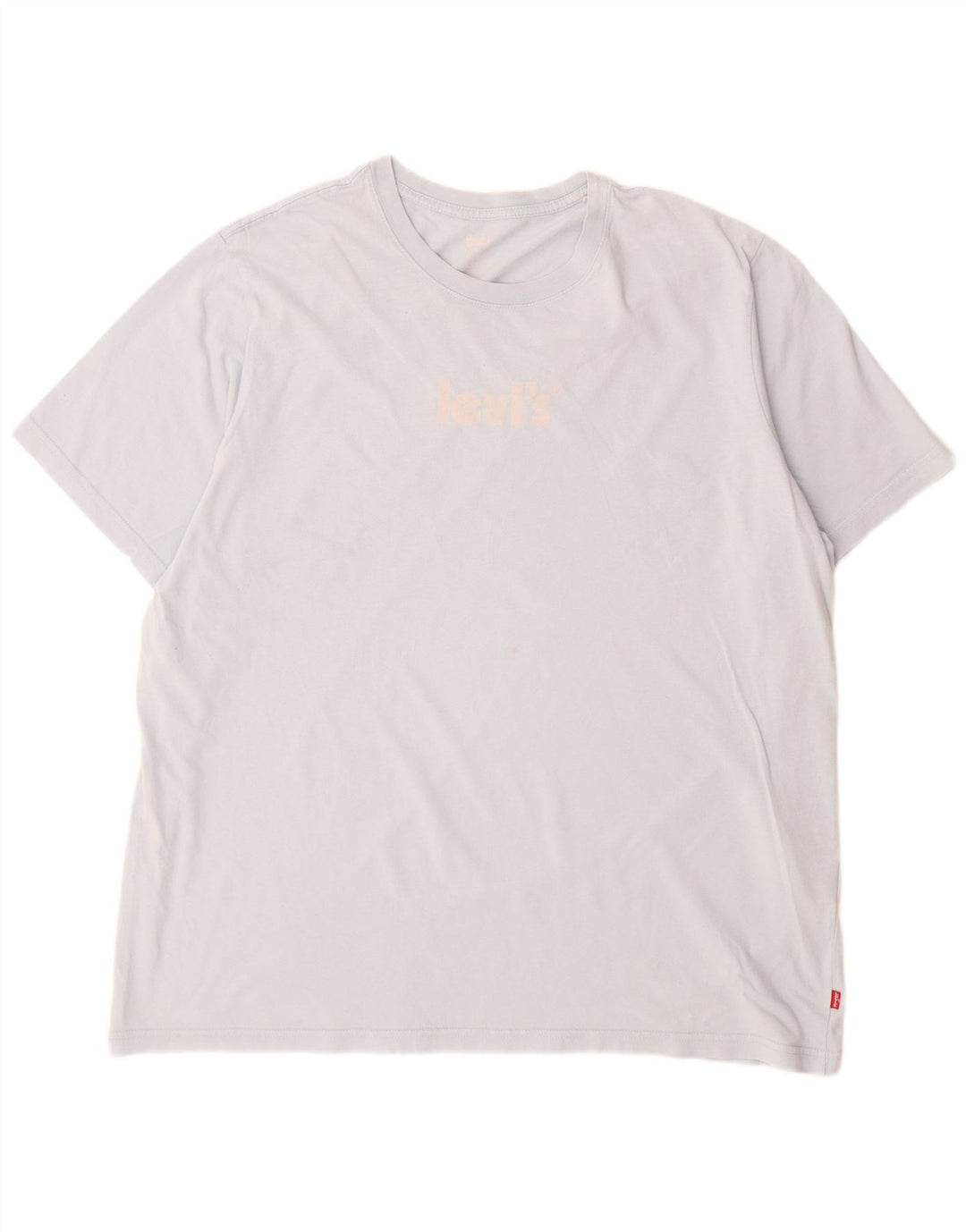 Levi's Herren Relaxed Graphic T-Shirt Top Large Blau Baumwolle