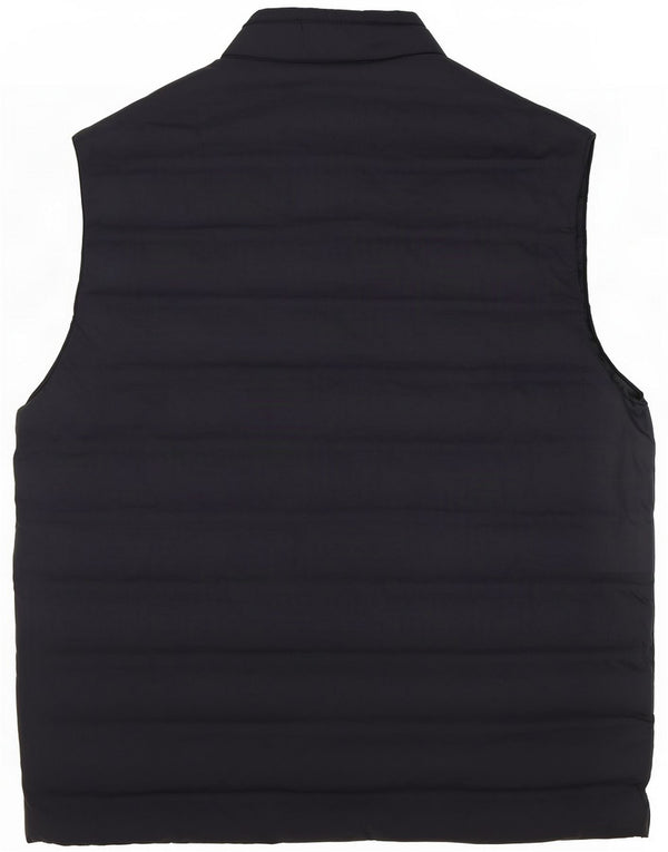 Michael Kors Mens Padded Gilet UK 40 Large Navy Blue Polyester