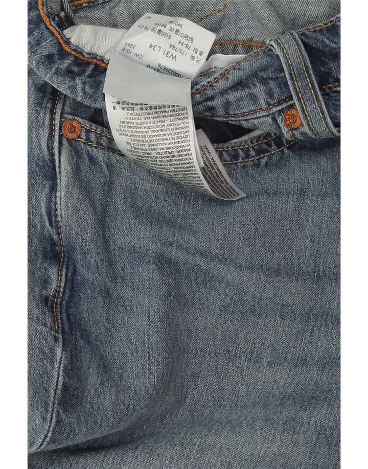 Levi's Damen 511 Slim Jeans W31 L34 Blaue Baumwolle