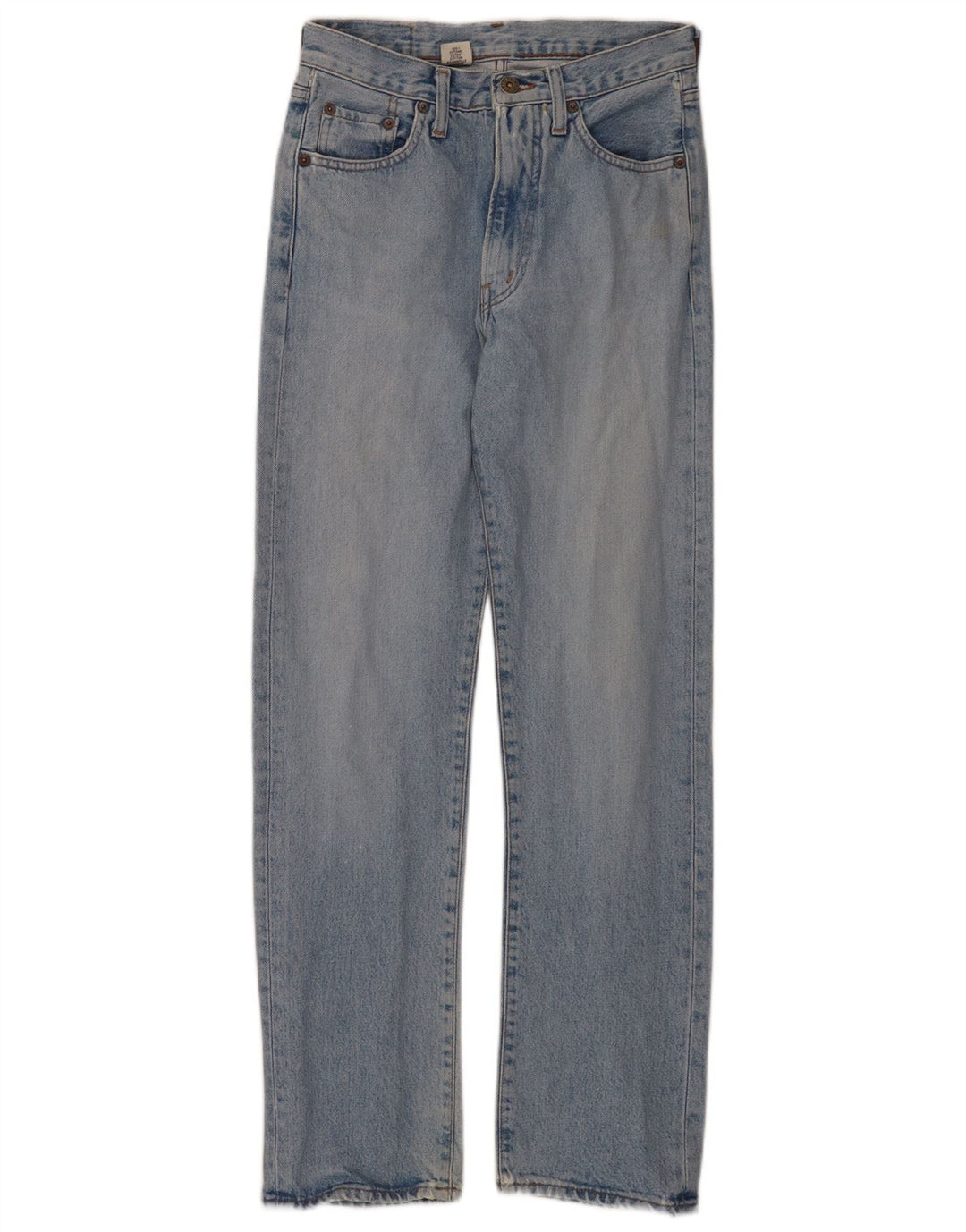 Replay Damen Straight Jeans W27 L30 Blaue Baumwolle