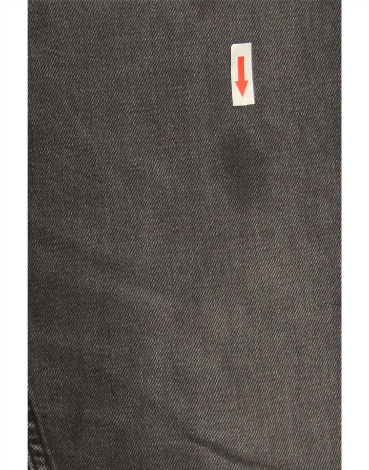 Calvin Klein Herren Slim Jeans W32 L32 Graue Baumwolle