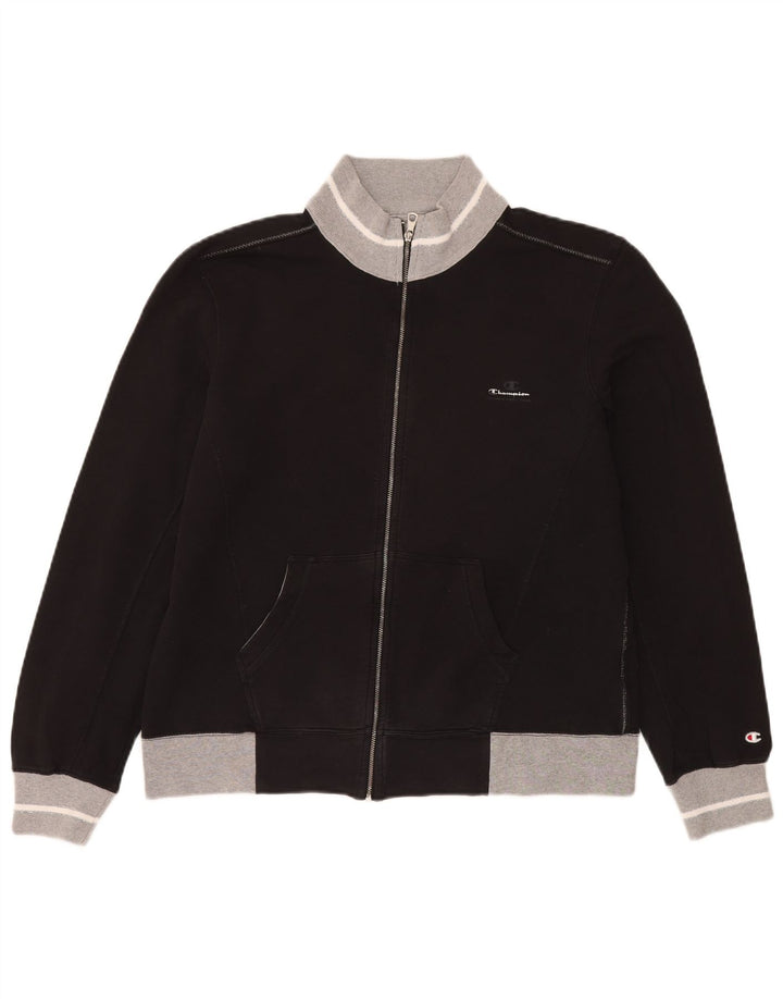 Champion Womens Heritage Classics Trainingsanzug Top Jacke UK 20 2XL Schwarz