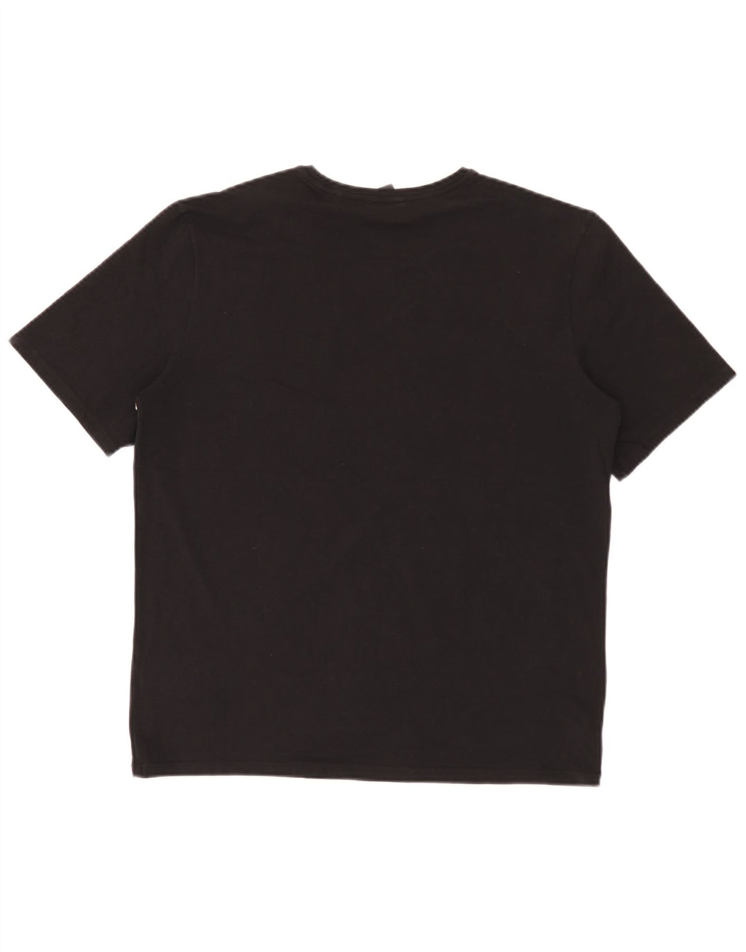 Hugo Boss Herren T-Shirt Top Medium Schwarz Baumwolle