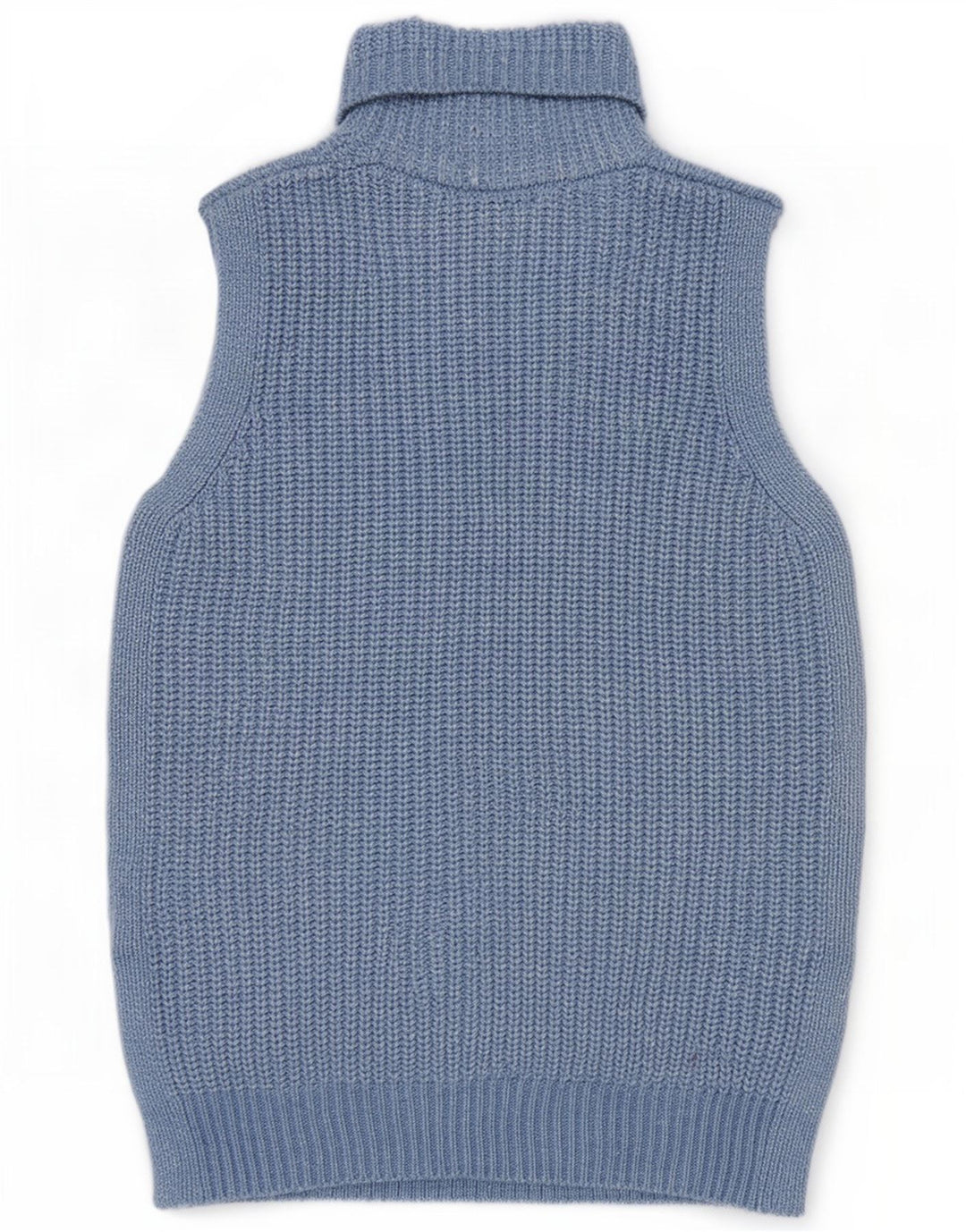 Marks & Spencer Damen Weste Tank Top UK 14 Mittelblaues Polyester