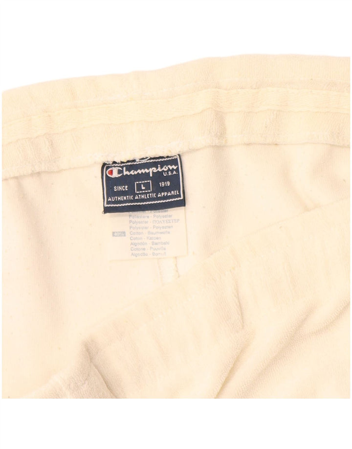 Champion Damen Sportshorts UK 14 Large Beige Polyester