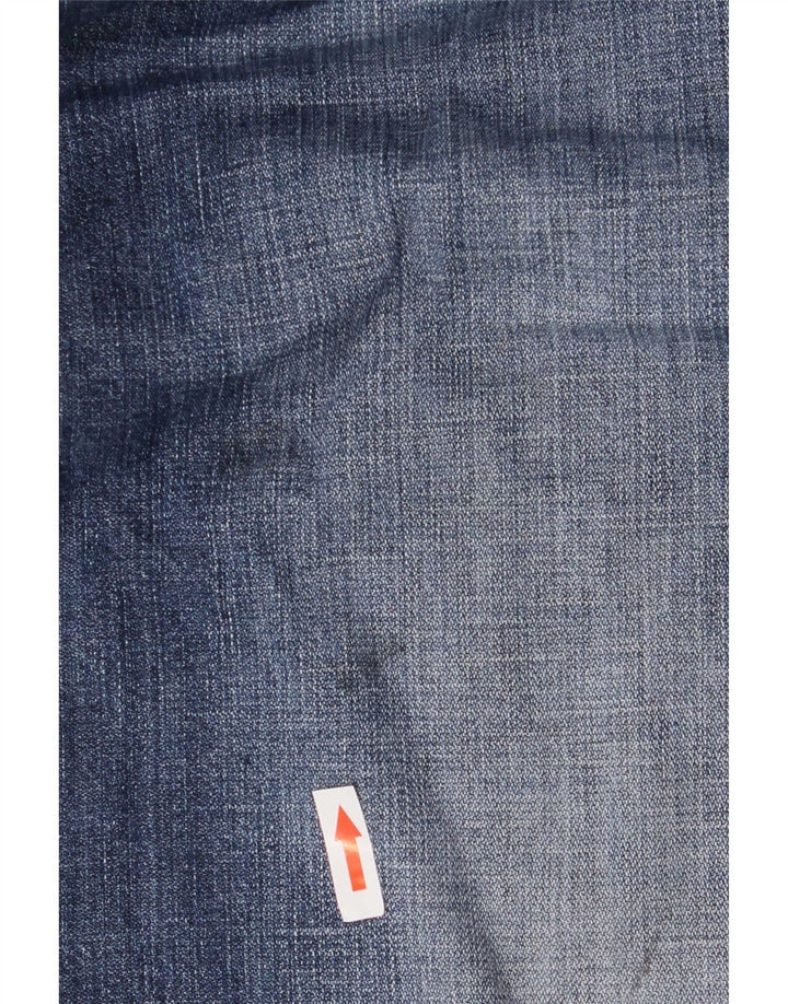 Wrangler Herren Cargo Denim Shorts Medium W33 Blaue Baumwolle