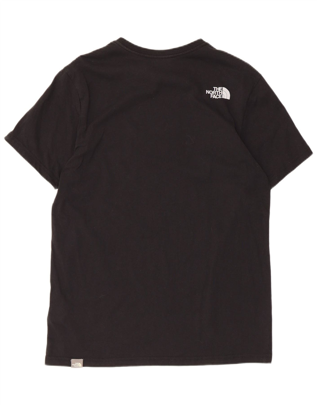 The North Face Herren-T-Shirt-Oberteil aus mittelschwarzer Baumwolle