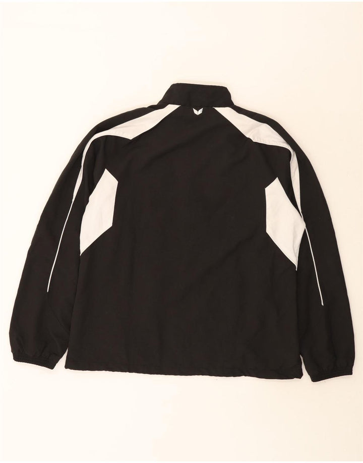 Erima Damen-Trainingsanzug, UK 16, Größe L, Schwarz, Colourblock-Polyester