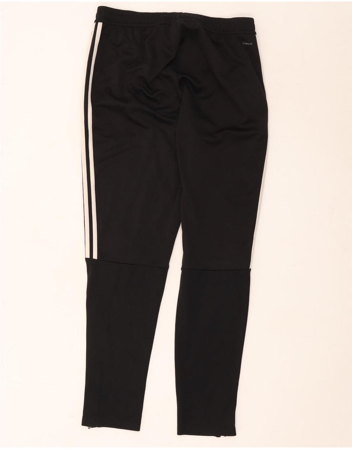 Adidas Damen Climalite Trainingshose UK 14 Large Schwarz Polyester