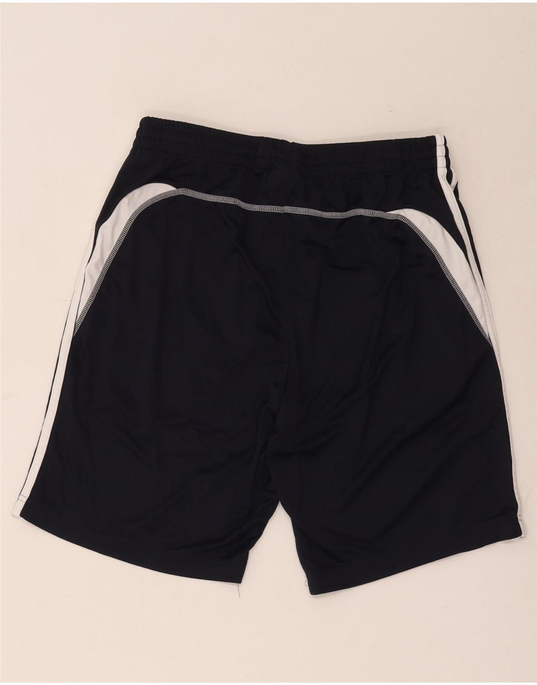 Adidas Damen Sportshorts Medium Marineblau Colourblock Polyester