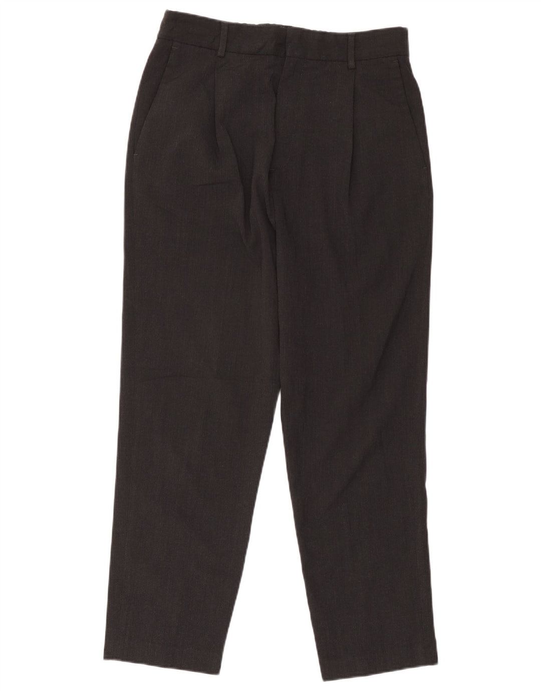 Zara Herren-Anzughose mit Pegged, EU 42, Größe L, W32, L26, Schwarz