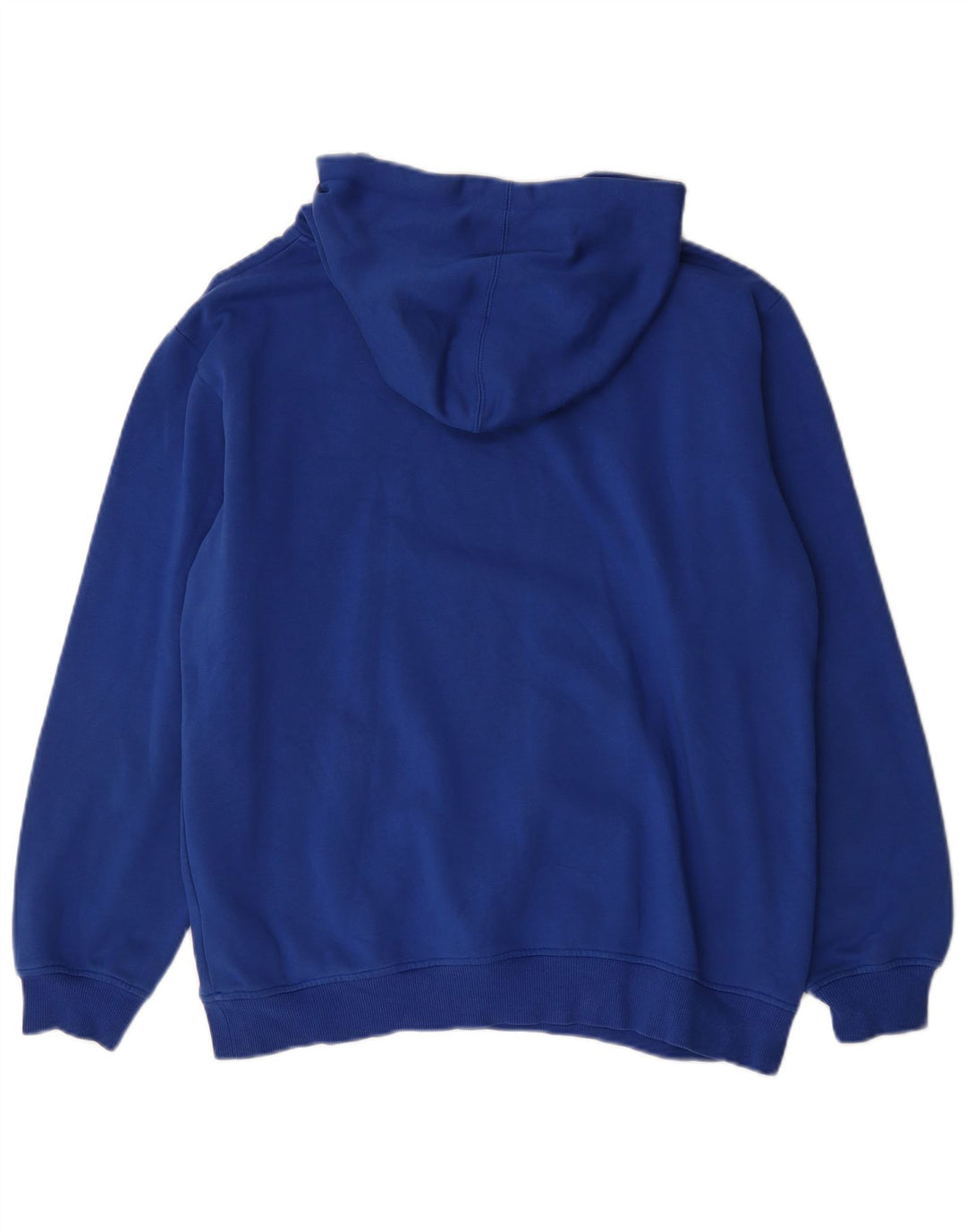 Adidas Herren Graphic Hoodie Pullover mittelblaue Baumwolle