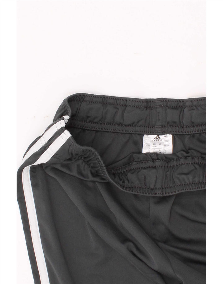 Adidas Sportshorts für Jungen, 13–14 Jahre, graues Colourblock-Polyester