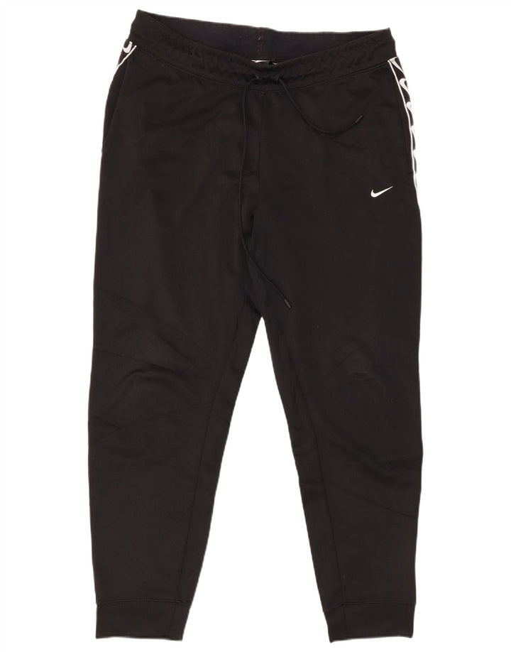 NIKE Herren-Trainingsanzug mit Grafik, Jogginghose, Größe L, Schwarz