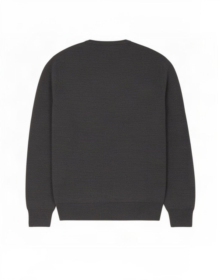 J. Crew Herren-Pullover mit Rundhalsausschnitt, mittelgraues Acryl
