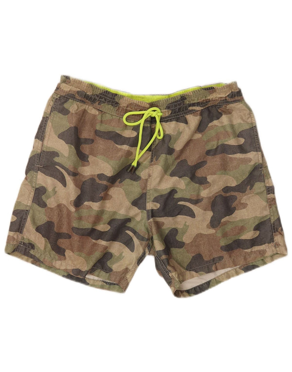 MC2 SAINT BARTH Herren Badeshorts Medium Khaki Polyester