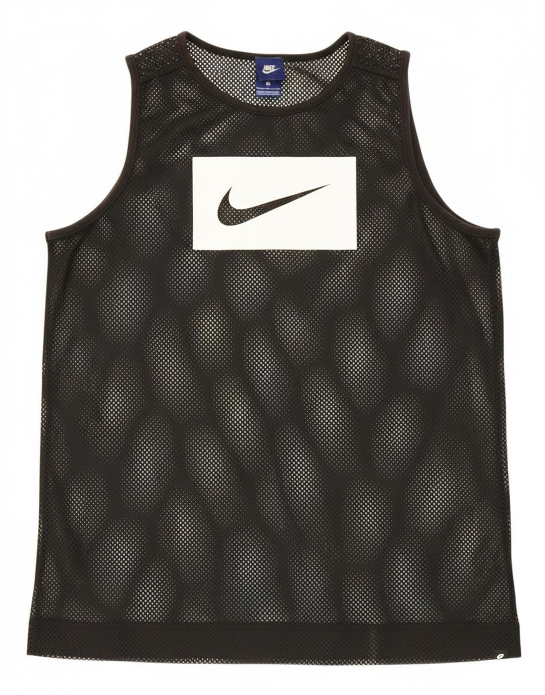 Nike Herren-Top mit Grafik, groß, aus schwarzem Polyester