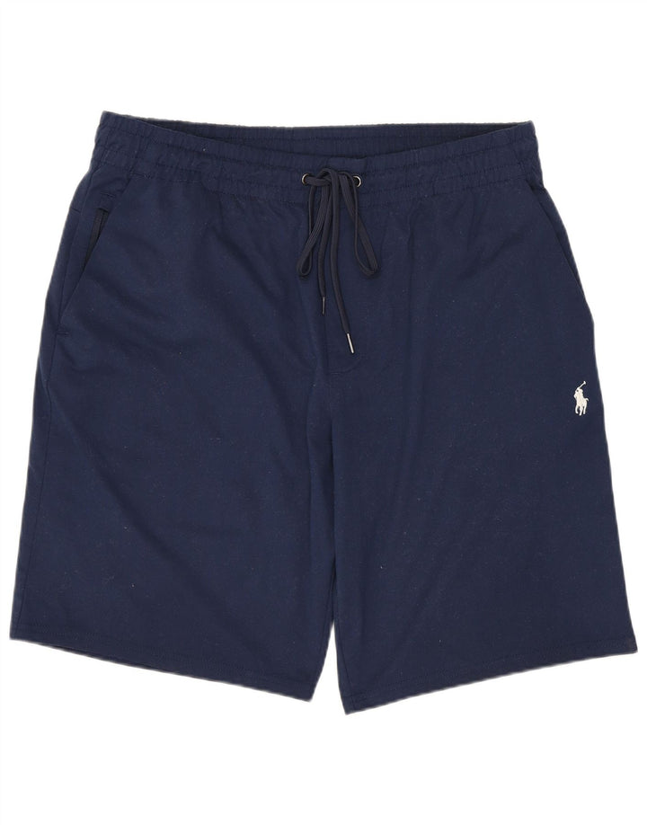 POLO RALPH LAUREN Herren-Sportshorts, mittelmarineblaues Polyester