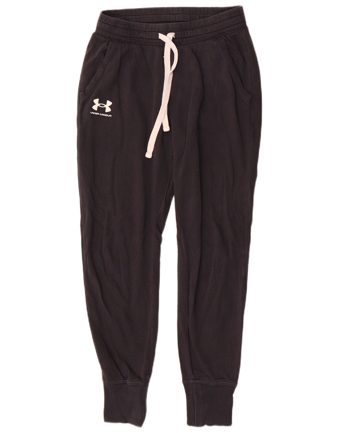Under Armour Herren-Trainingshose, Jogginghose, Größe S, Schwarz, Baumwolle