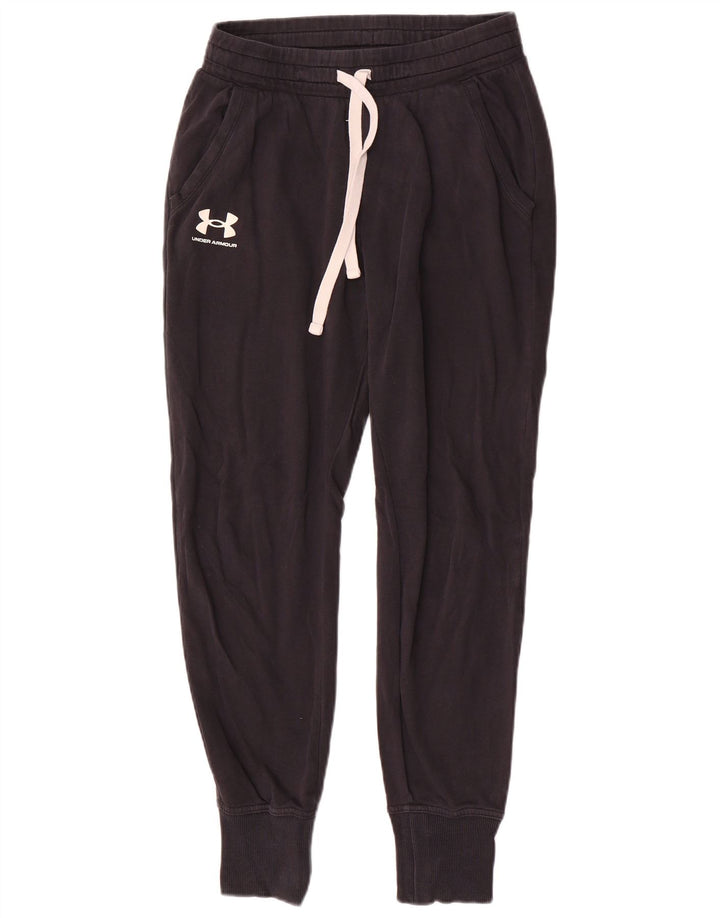 Under Armour Herren-Trainingshose, Jogginghose, Größe S, Schwarz, Baumwolle