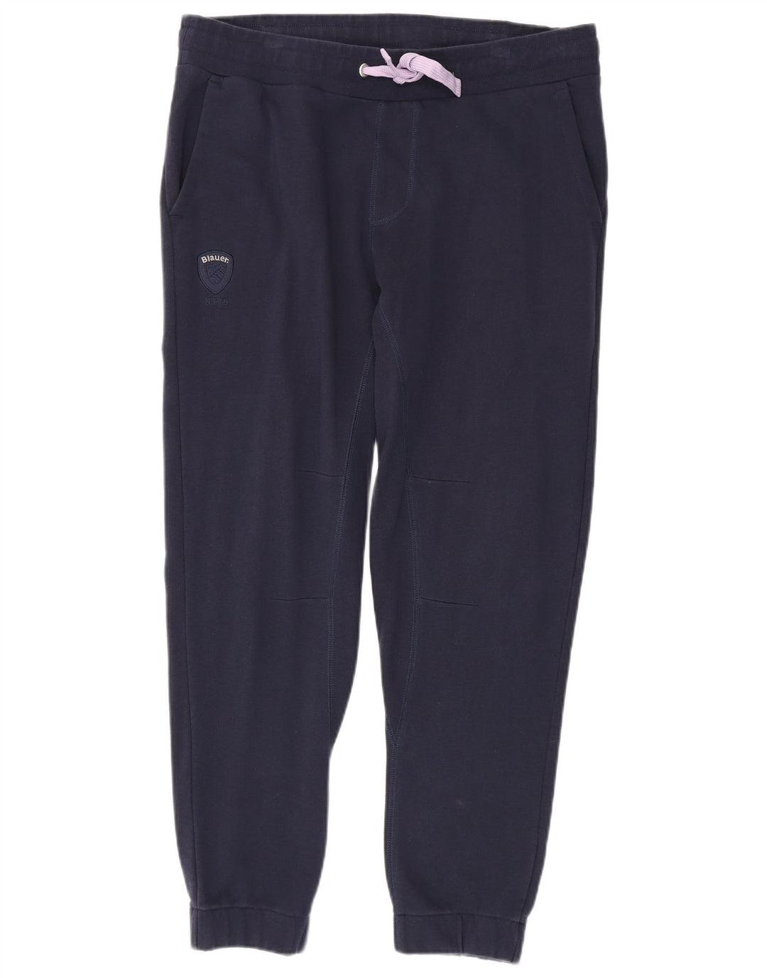 Blauer Herren-Trainingshose, Jogginghose, groß, marineblau, Baumwolle