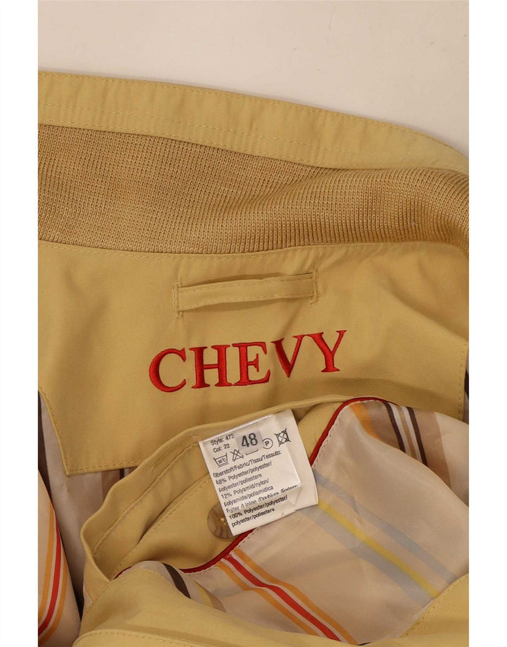 Chevy Herren Bomberjacke IT 48 Mittelgelbes Polyester