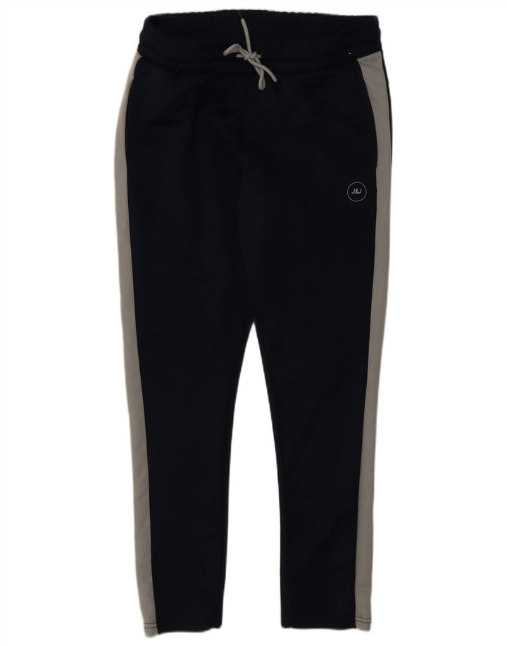 Jack & Jones Herren-Trainingshose, groß, marineblau, Farbblock-Polyester