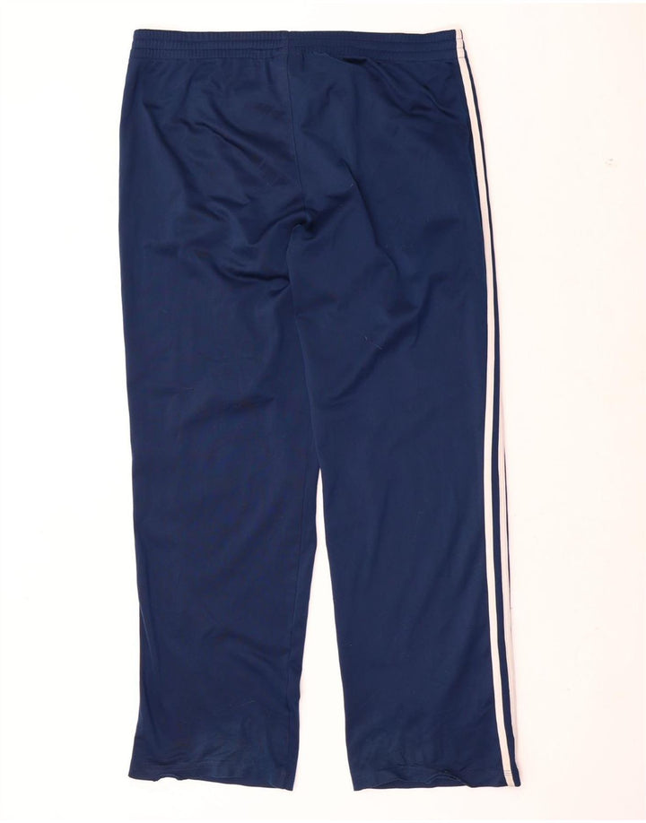 Adidas Herren-Trainingshose, groß, marineblau, Polyester