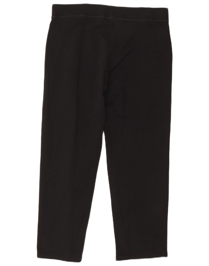 Marks & Spencer Damen Leggings UK 16 Große schwarze Baumwolle
