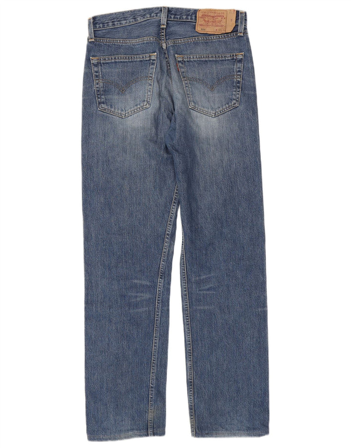 Levi's Herren 501 Straight Jeans W32 L34 Blaue Baumwolle