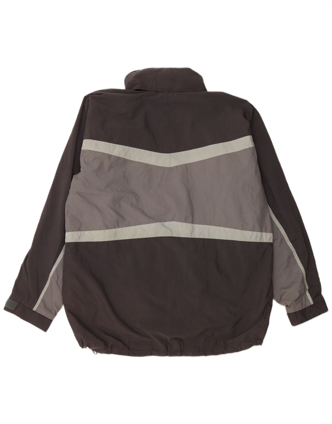 Helly Hansen Herren-Windbreakerjacke mit Kapuze, UK 40, Größe L, Grau, Farbblock