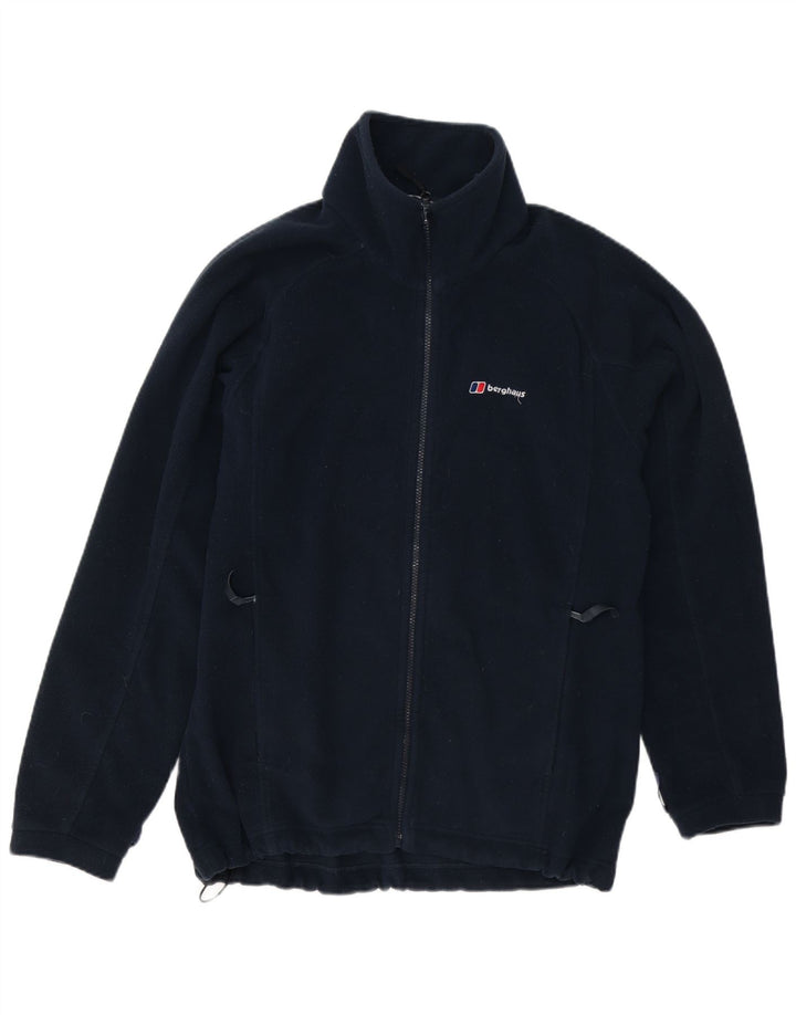 Berghaus Herren Fleecejacke UK 40 Large Marineblau Polyester