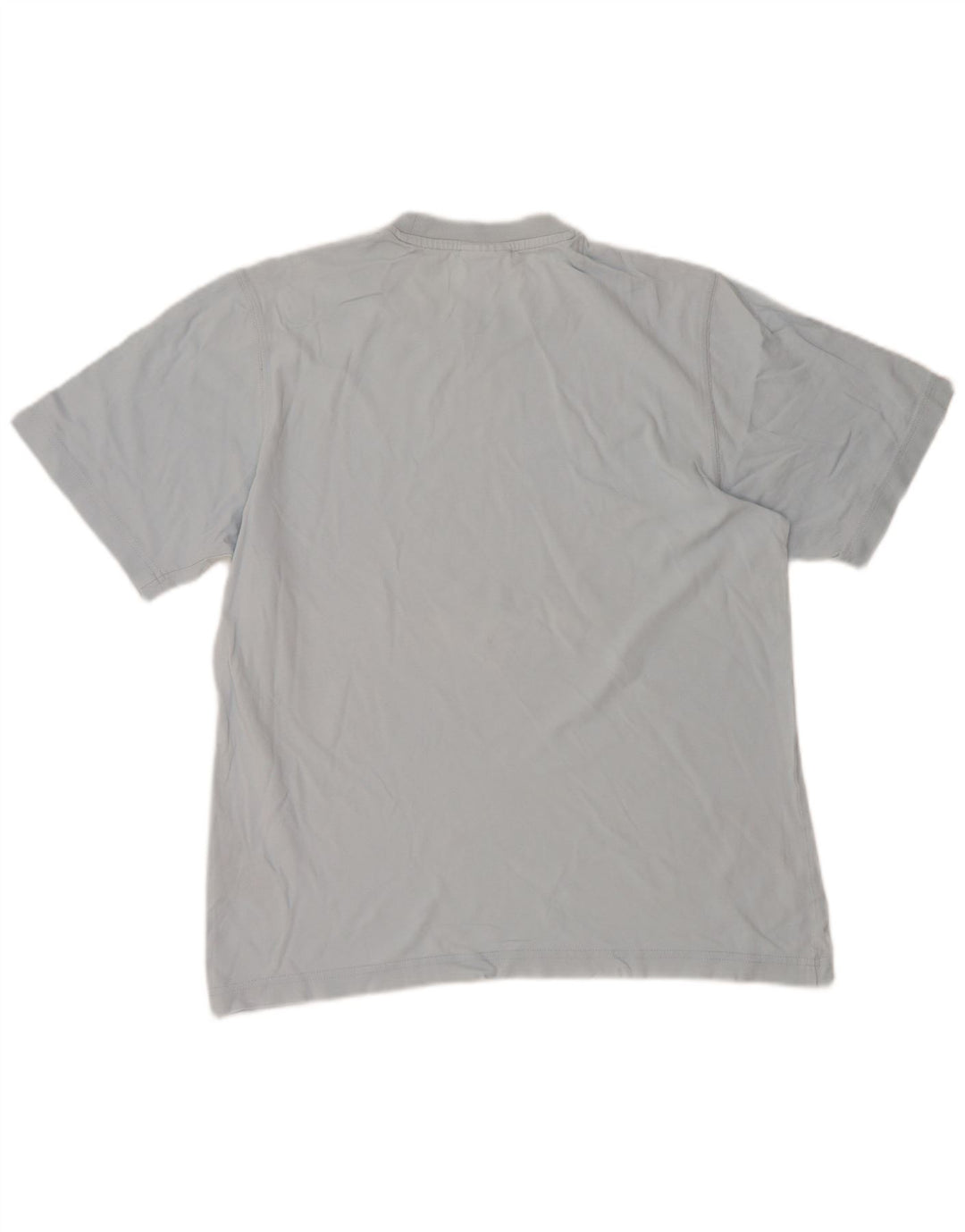 Adidas Herren Kurzarm-T-Shirt mit Grafik, mittelblaue Baumwolle