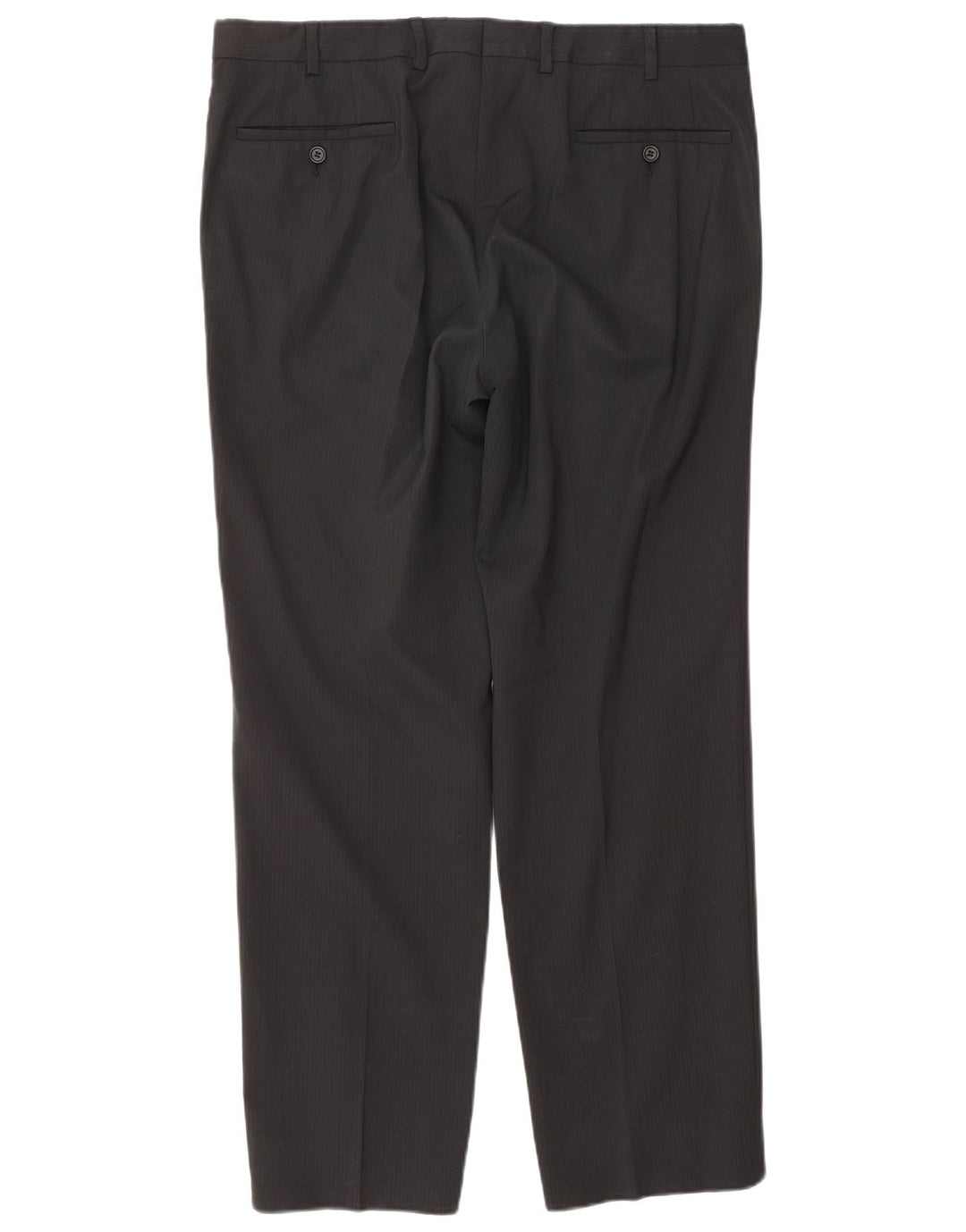 PRADA Herren 3-Knopf-2-teiliger Anzug IT 52 XL W34 L30 Schwarz Klassisch