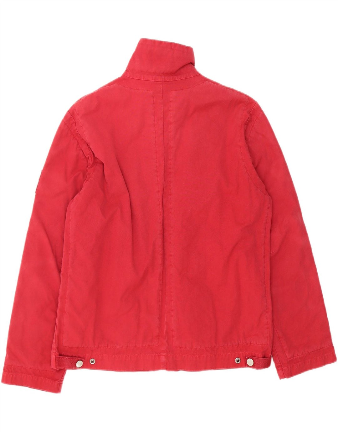 MURPHY & NYE Mens Bomber Jacket UK 38 Medium Red Cotton