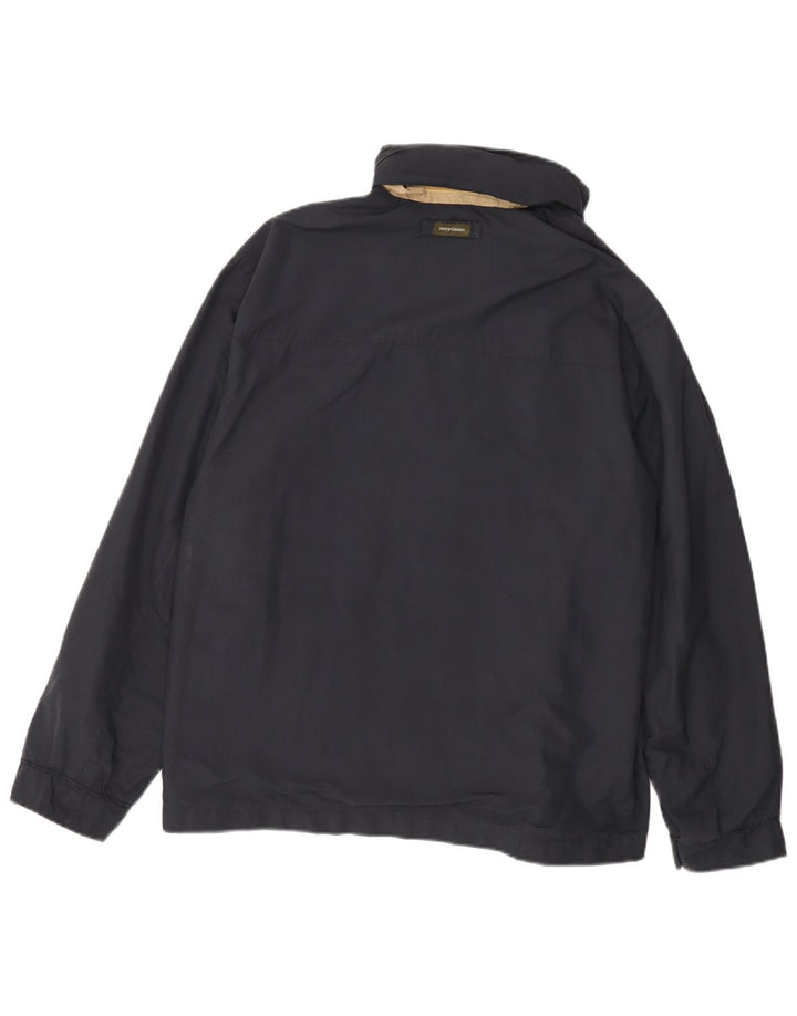 HENRY COTTONS Herren-Utility-Jacke mit Kapuze IT 48 Mittelmarineblau
