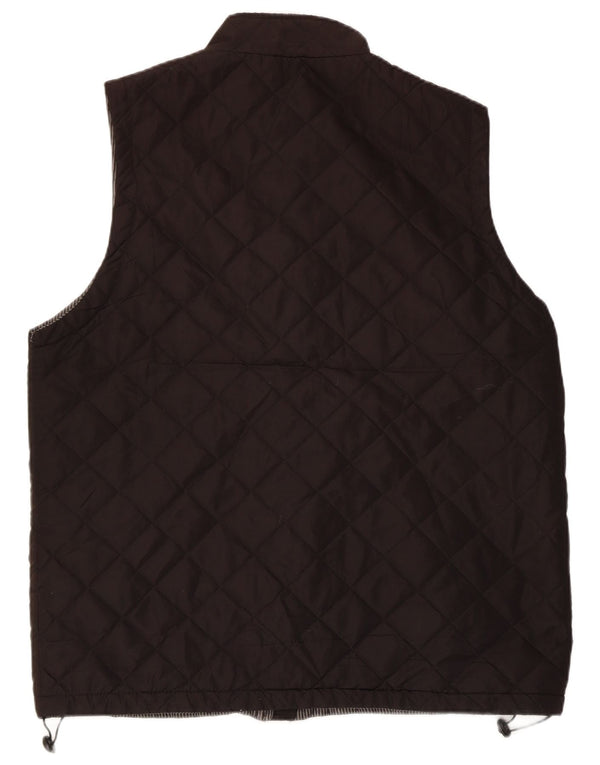 Pierre Cardin Herren Steppweste UK 44 2XL Braun Polyester