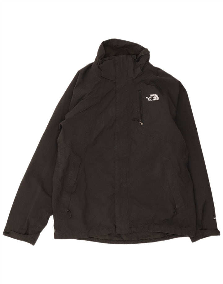 The North Face Herren Hyvent Regenjacke UK 38 Mittelschwarzes Nylon
