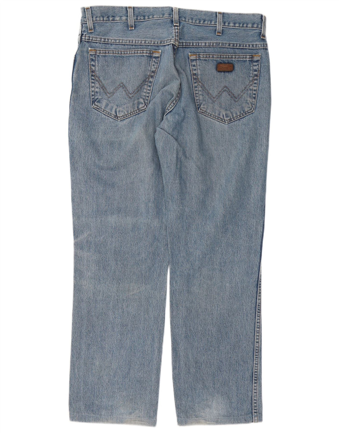 Wrangler Herren Texas Straight Jeans W35 L29 Blaue Baumwolle