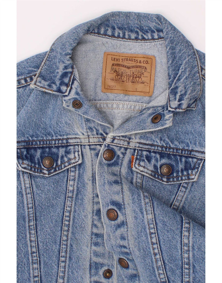 Levi's Jeansjacke für Jungen, 4–5 Jahre, Blau